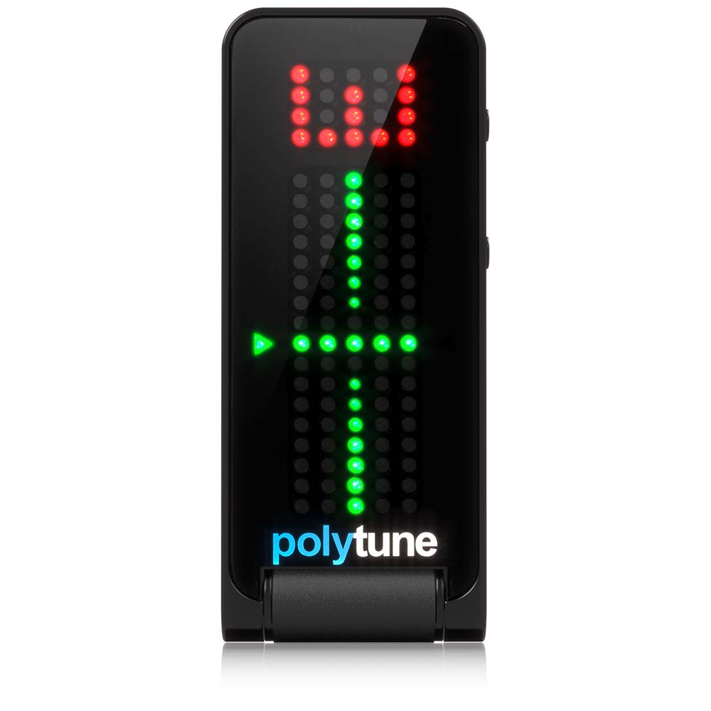 TC Electronic PolyTune Clip Black Clip-on Polyphonic Tuner