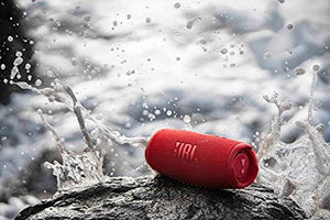 NEW JBL Charge 5 Portable Waterproof Speaker with Powerbank - Red