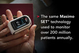 Masimo MightySat Fingertip Pulse Oximeter with Bluetooth Monitor Blood Oxygen