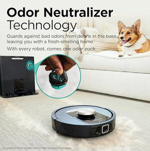 Shark RV2820AE Detect Pro Self-Empty Robot Vacuum with Bagless, 60-Day Capacity