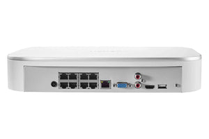 LOREX N843A82 Fusion 4K HD 8CH NVR 2TB Smart Security Video Camera Network 2TB