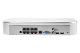 LOREX N843A82 Fusion 4K HD 8CH NVR 2TB Smart Security Video Camera Network 2TB