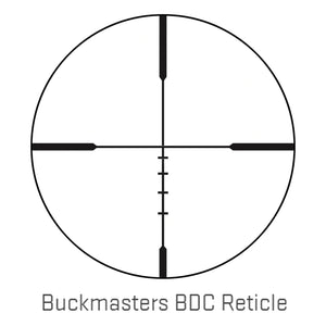 SIG SAUER Buckmasters 3-9x50mm 1in SFP Buckmasters BDC Reticle Black Riflescope