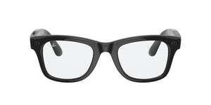Ray-Ban Stories Wayfarer Square Smart Glasses Transition Lens Clear to Brown 50 mm