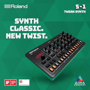 Roland S-1 Tweak Synth Compact Polyphonic Sound Module Synthesizer
