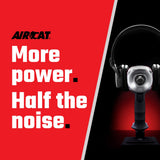 AIRCAT 1250-K 1/2" Nitrocat Composite Twin Clutch Impact Wrench