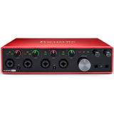 Focusrite Scarlett 18i8 USB Audio Interface (3rd Gen) Bundle with 4x XLR-XLR Cable