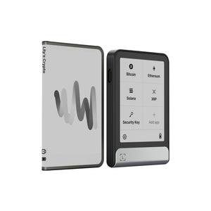 Ledger STAX - Next-Gen Secure Touchscreen Crypto Wallet with Curved E Ink Display
