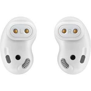 Samsung Galaxy Buds-Live Active Noise-Cancelling Wireless Bluetooth 5.0 Earbuds (Mystic White)