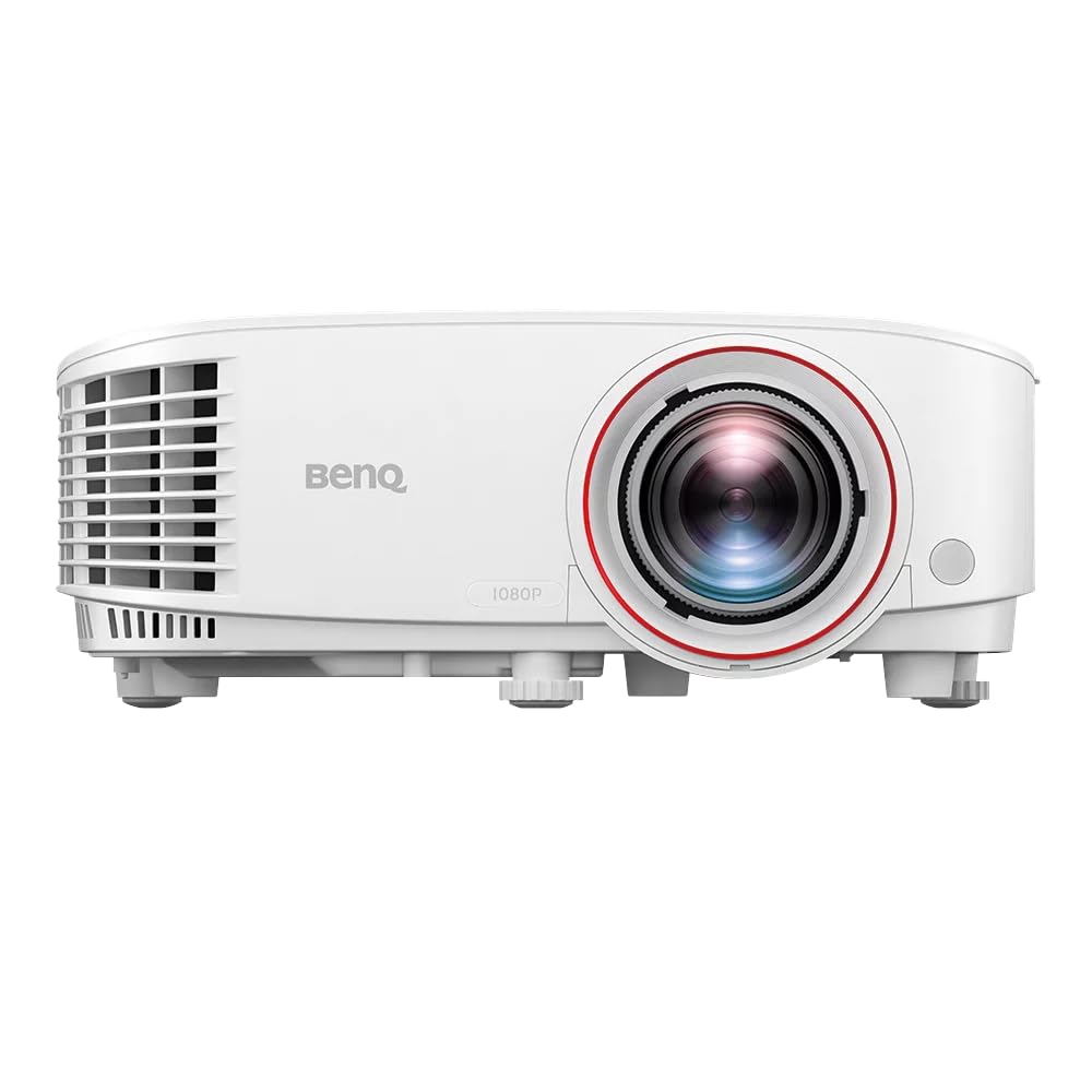BenQ TH671ST 1080p Short Throw Home Theater and Gaming Projector - White
