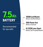 Husqvarna Bli30 36V 7.5Ah Lithium Ion Power Tool Battery Pack With Fuel Indicator