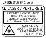 Streamlight TLR-8G Black (Discontinued Side Buttons) Green Laser 500 Lumens