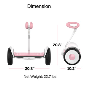 Pink Segway Ninebot S Kids Smart Electric Scooter with LED Light - Brand New