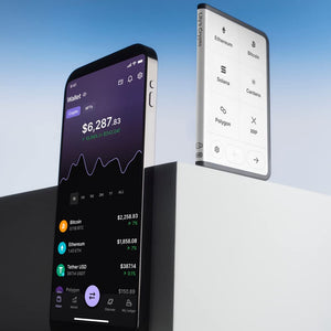 Ledger STAX - Next-Gen Secure Touchscreen Crypto Wallet with Curved E Ink Display