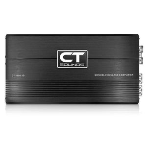 CT Sounds CT-1000.1D 1000 Watt RMS Power Class D Monoblock Subwoofer Amplifier