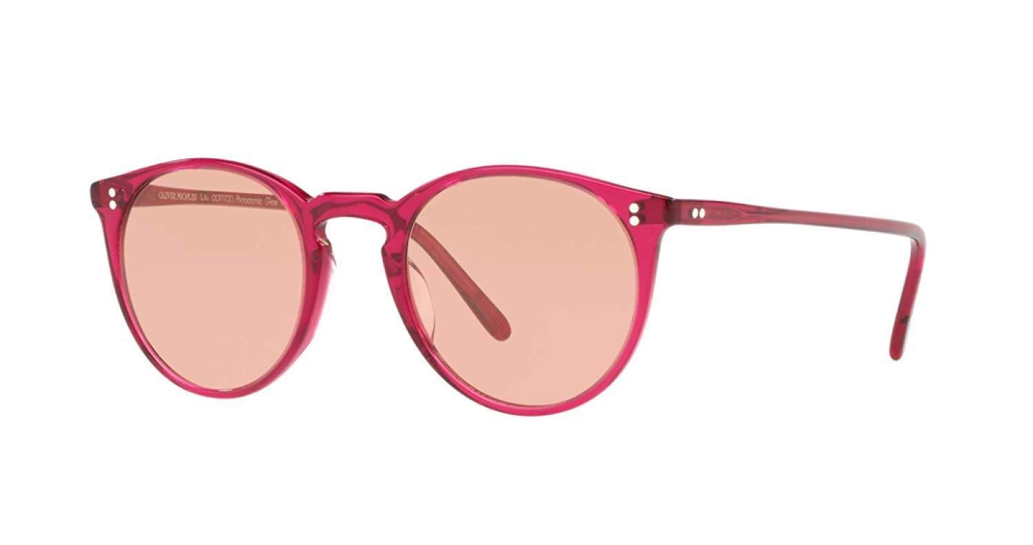 Oliver Peoples O'Malley OV5256 Photochromic Sun in BRIGHT MAGENTA Sunglasses