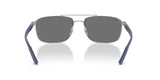 Ray-Ban R3737 Grey Mirrored Lens / Silver & Blue Frame Sunglasses -NEW