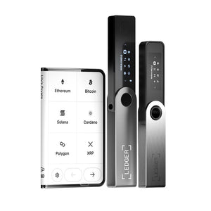 Ledger STAX - Next-Gen Secure Touchscreen Crypto Wallet with Curved E Ink Display