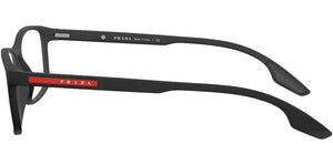 PRADA LINEA ROSSA PS 04MV DG01O1 Eyeglasses BLACK RUBBER Demo 54mm