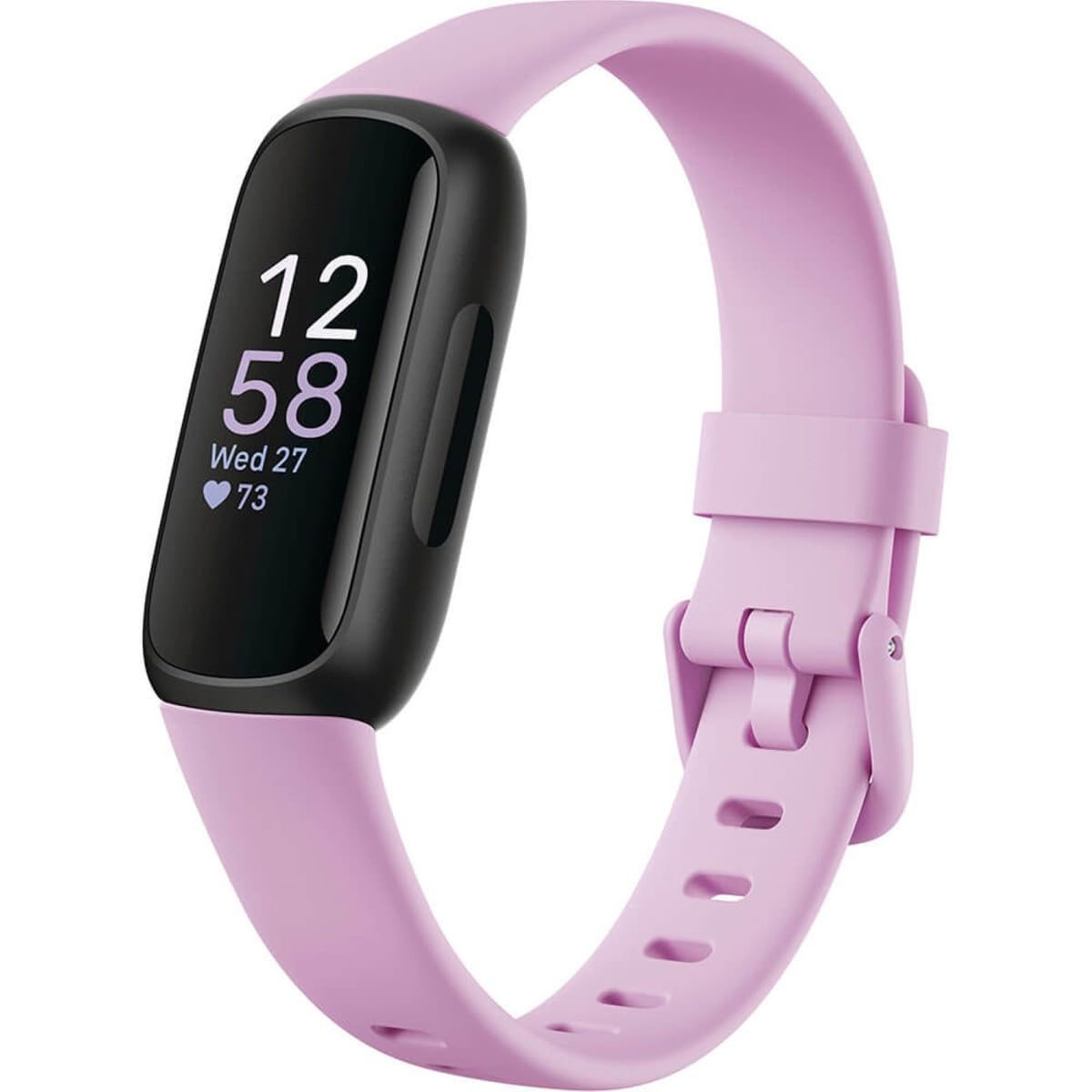 Fitbit Inspire 3 Heart Rate Monitor Health & Fitness Tracker | Lilac Bliss