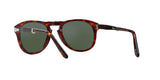 Persol PO0714 Steve Mcqueen Havana Green Folding Sunglasses 54mm - NEW