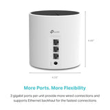 TP-Link Deco AX3000 WiFi 6 Mesh System, 4500 Sq.Ft, 3000 Mbps 2-Pack New SEALED!