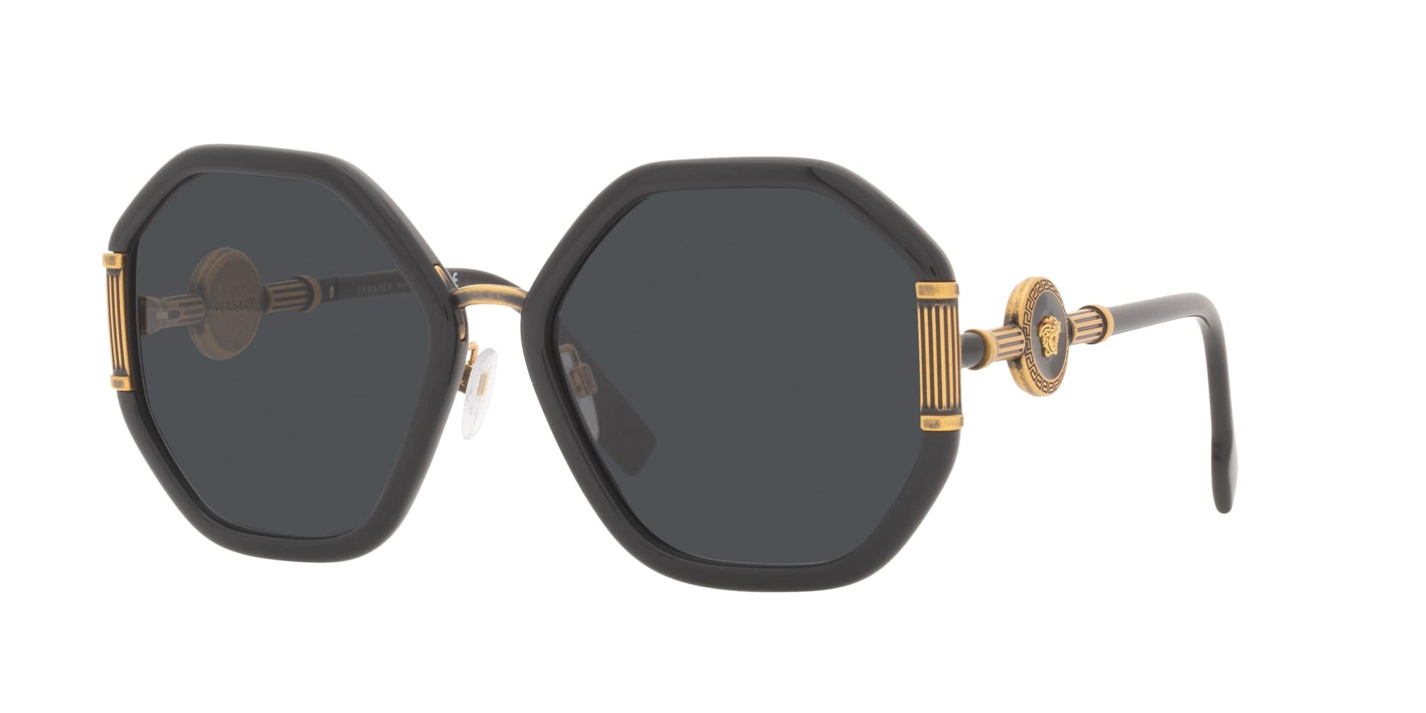 Versace Women's Hexagonal Geometric Medusa Sunglasses VE 4413 - 60MM
