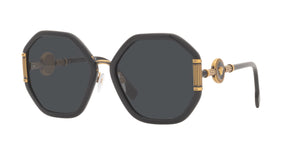 Versace Women's Hexagonal Geometric Medusa Sunglasses VE 4413 - 60MM