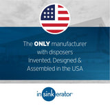 InSinkErator Badger 5 Garbage Disposal with Power Cord, Standard Series 1/2 HP