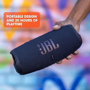 NEW JBL Charge 5 Portable Waterproof Speaker with Powerbank - Red