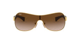 Ray Ban Shield Frame Sunglasses RB3471 00113 Arista 32mm - NEW
