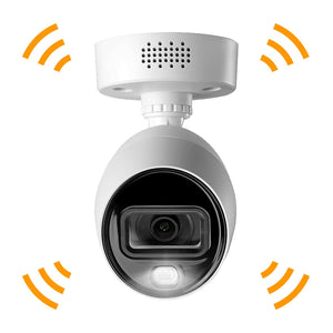 Lorex Fusion 4K 12 Camera Capable (8 Wired) 2TB Wired DVR System, 2xCam(M.Ref)