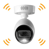 Lorex Fusion 4K 12 Camera Capable (8 Wired) 2TB Wired DVR System, 2xCam(M.Ref)