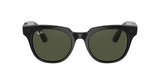RAY-BAN STORIES RW4005 (FACEBOOK/META) METEOR BLACK FRAME GREEN LENS