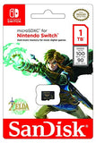 SanDisk 1TB microSDXC UHS-I for Nintendo Switch, Speed Up to 100MB/s Zelda Theme