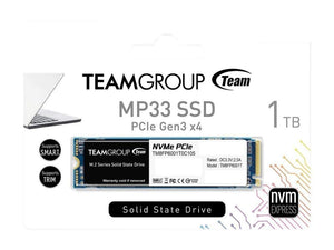 Team Group 1TB MP33 M.2 2280 PCIe 3.0 NVMe 3D NAND 1800 MB/s Internal SSD