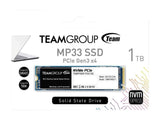 Team Group 1TB MP33 M.2 2280 PCIe 3.0 NVMe 3D NAND 1800 MB/s Internal SSD