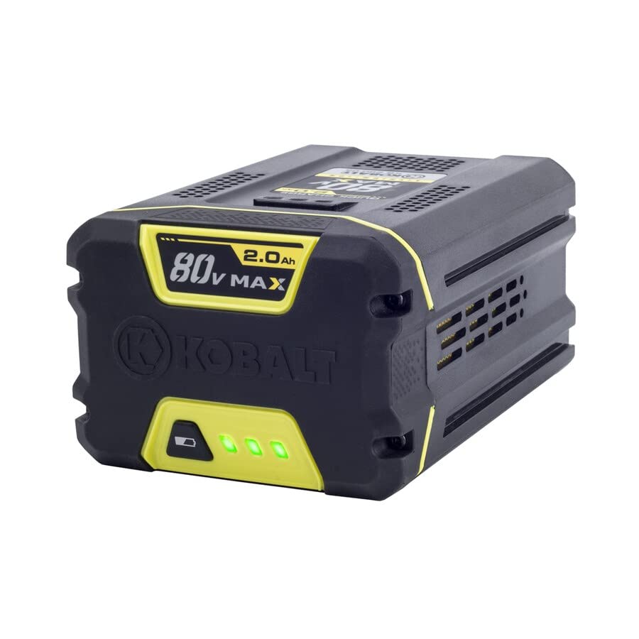 Kobalt 80-Volt Lithium Ion (Li-ion) Cordless Power Equipment Battery (KB 280-06)