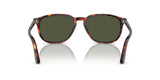 Persol 0PO3019S 24/31 Havana/Green Square Shaped 55mm Sunglasses - NEW