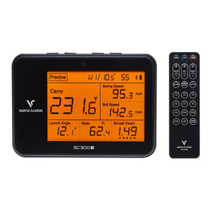 Voice Caddie SC300i Portable Golf Launch Monitor and Swing Analyzer with Real-Time Shot Data Tracking | Ideal Golf Swing Trainer/Training Equipment for Indoor & Outdoor | Up to 20 Hours Battery Life