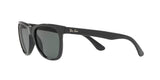 Authentic Ray-Ban New Wayfarer Sunglasses RB4184 Black Gloss Gray Green Lens