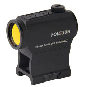 Holosun Micro Red-Dot Sight (2 MOA) w/ Riser Paralow - HS403B