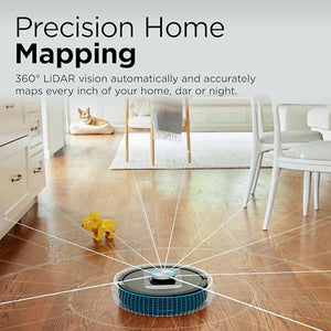 Shark RV2820AE Detect Pro Self-Empty Robot Vacuum with Bagless, 60-Day Capacity