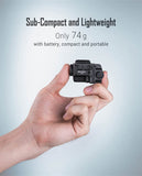 NEXTORCH WL22G Weapon Light with Red Laser, 650 Lumens White Light, Black