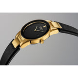 Citizen Eco-Drive Ladies Axiom Gold Tone Watch GA1052-04E - NEW