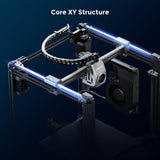 Creality K1 3D Printer 600 mm/s High Speed Auto Leveling Dual Fans Remote Monitoring