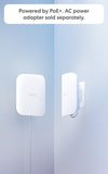 Amazon eero Outdoor 7 PoE mesh wifi router, Weatherproof rating of IP66, Coverage up to 15,000 sq. ft. outdoors, AC power adapter not included, 1-pack