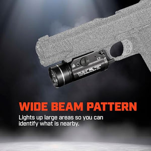 Streamlight TLR-1 HL 1000 Lumen Rail Mounted Tactical LED Flashlight - BLK