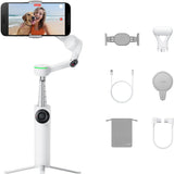 Insta360 Flow 2 Pro 3-Axis AI-Powered Smartphone Gimbal Creator Bundle - White