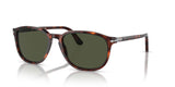 Persol 0PO3019S 24/31 Havana/Green Square Shaped 55mm Sunglasses - NEW
